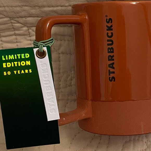 Mermaid Spring 2021 Starbucks 50th Anniversary Mug Terra Cotta Ceramic 12 Oz Mug - Picture 6 of 15